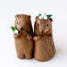 Groundhog Day Wedding Cake Topper Valentine Decor by Bonjour Poupette