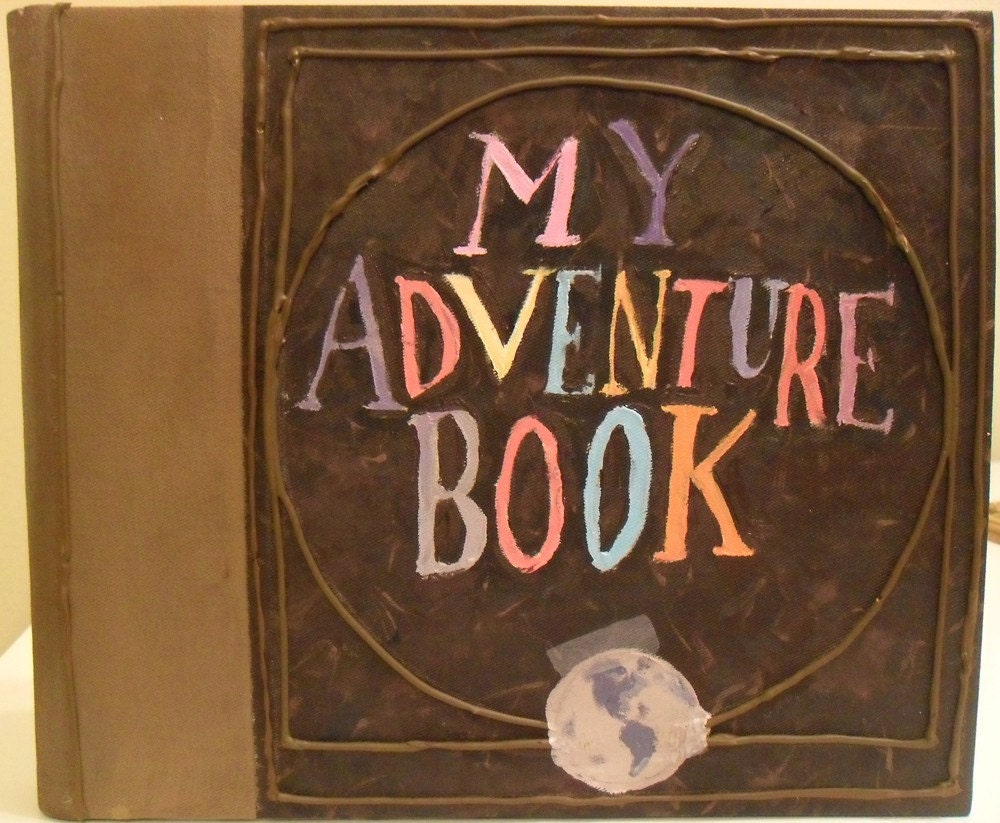 Handmade Disney's Up My Adventure Book by PipingPea on Etsy