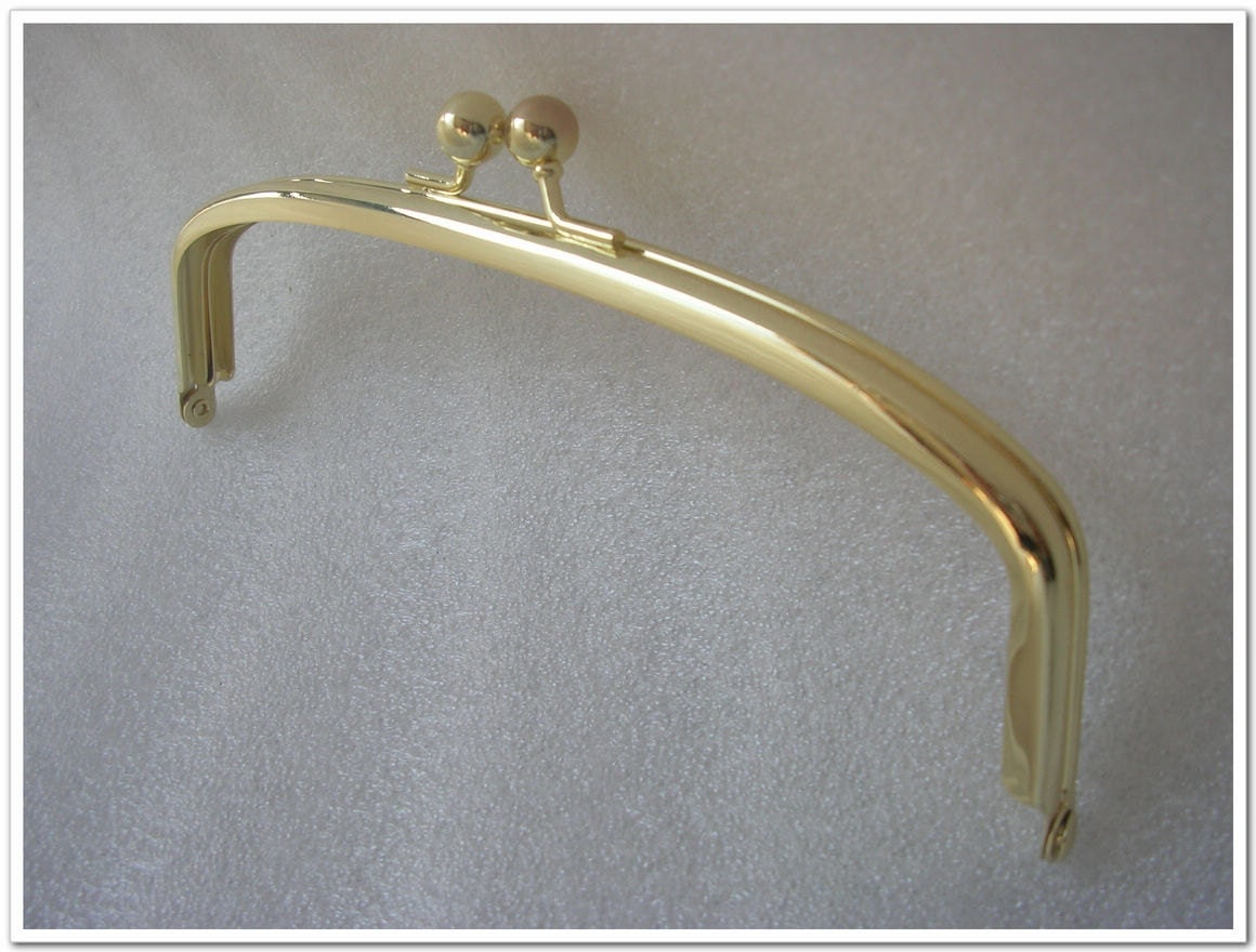 7 inch antique gold purse frame purse clasp by bagpurseframes