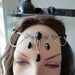 Circlet of the Ebon Fairy Costume LARP Renaissance Druid Elven Fae Cosplay