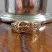 RESERVED. Antique Victorian Buckle Ring. Yellow Gold. 1800s.