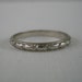 Art Deco Wedding Band. Floral Etched Pattern. Belais. Addy on Etsy.