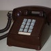 Vintage Brown Premier Pushbutton Phone