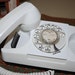 Princess Style GTE Rotary dial Telephone, White, Industrial