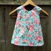 Reversible Pinafore Top Criss Cross Tunic Michael Miller Primavera Blossom 2T