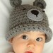 Newborn Baby Bear Beanie Available size up to 3 Months