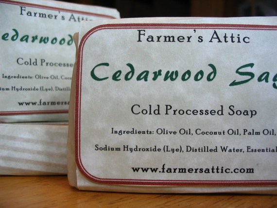 Cedarwood Sage Soap