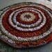 Tree Ring Rag Rug