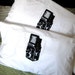 Screen Printed Vintage Camera Pillow Cases (set of 2 standard)