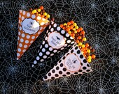Haunted Halloween SET OF THREE Printable Treat Cones by Flair Designery Il_170x135