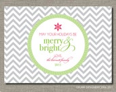 Personalized Holiday Greeting Card Card - Beautiful Patterned Holiday - Set of 24 flat cards by Flair Designery Il_170x135