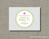 Holiday Sticker or Gift Tag - Set of 24 - Personalized Beautiful Patterned by Flair Designery Il_170x135