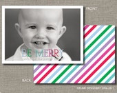 Photo Holiday Card - Set of 24 - Be Merry by Flair Designery Il_170x135