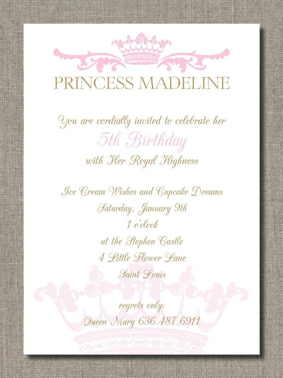 Items similar to Her Royal Highness Printable and Customizable