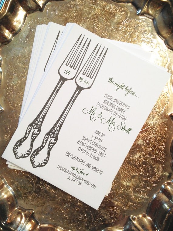 I Do Me Too Fine Paper Invitation - Set of 24 Invites - by Flair Designery Il_570xn