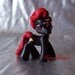 Custom OOAK My Little Pony as Ganondorf's Horse Legend of Zelda inspired One of a Kind by TorresDesigns