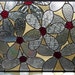 Stained Glass Daisy Panel