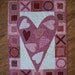 Valentine Quilted Wall Hanging