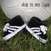 Baby Soccer Shoes - Crochet Pattern