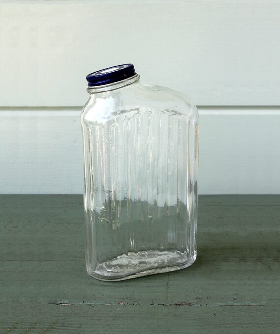 Vintage Glass Refrigerator Bottle