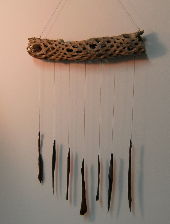 Obsidian Needle Wind Chime