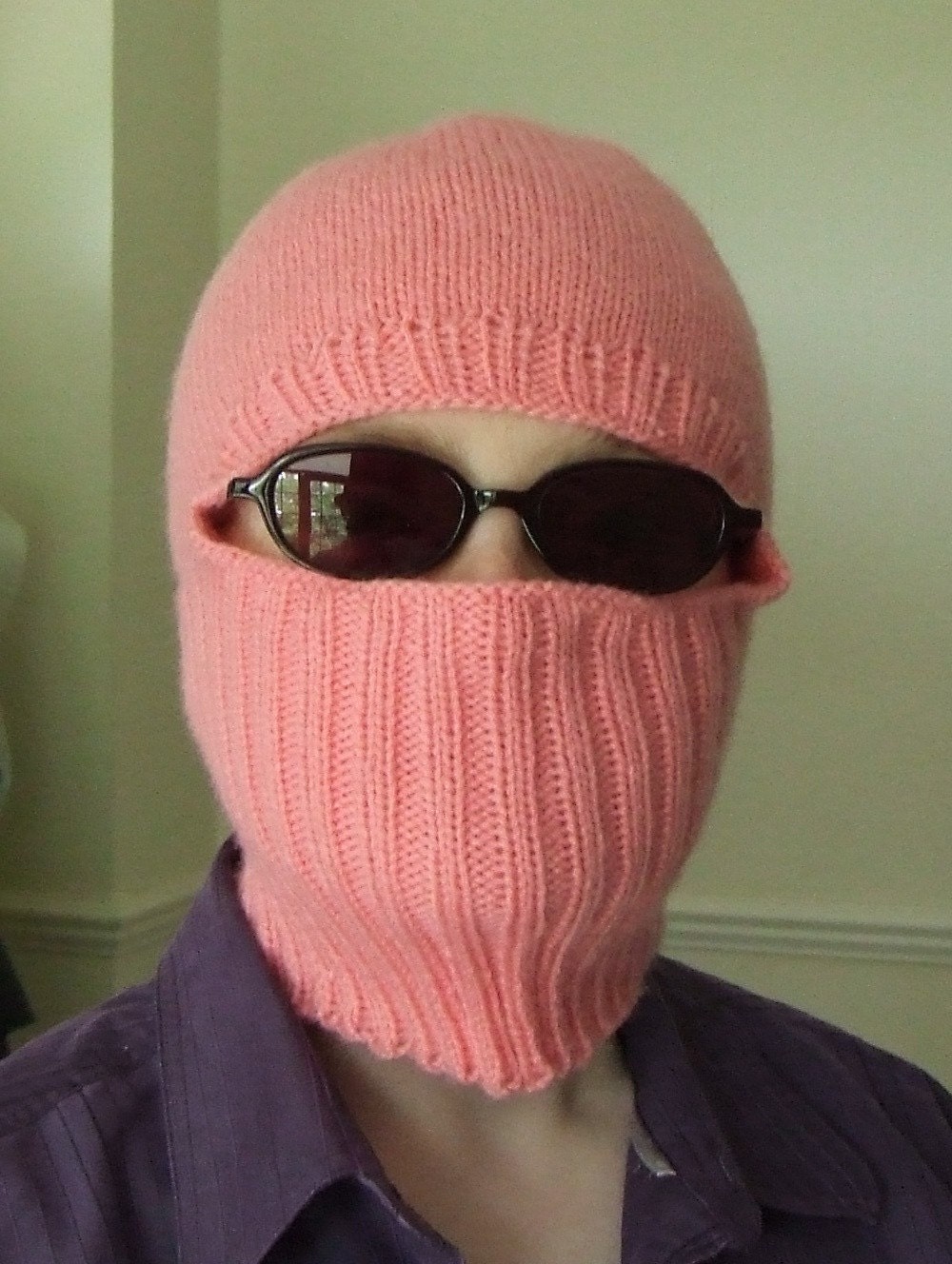 Pink Balaclava by ceefax on Etsy