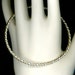 Bangle Sterling Silver Gold Twisted Wire Jewelry Handcrafted Metal Bracelet Metalwork Wrapped Bangle Handmade