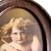 Vintage Framed Print of Cupid Awake
