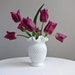 Early Fenton Hobnail Milk Glass Vase, medium size