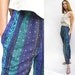 Vintage 80s Casual Tribal Print Beach Pants size SMALL