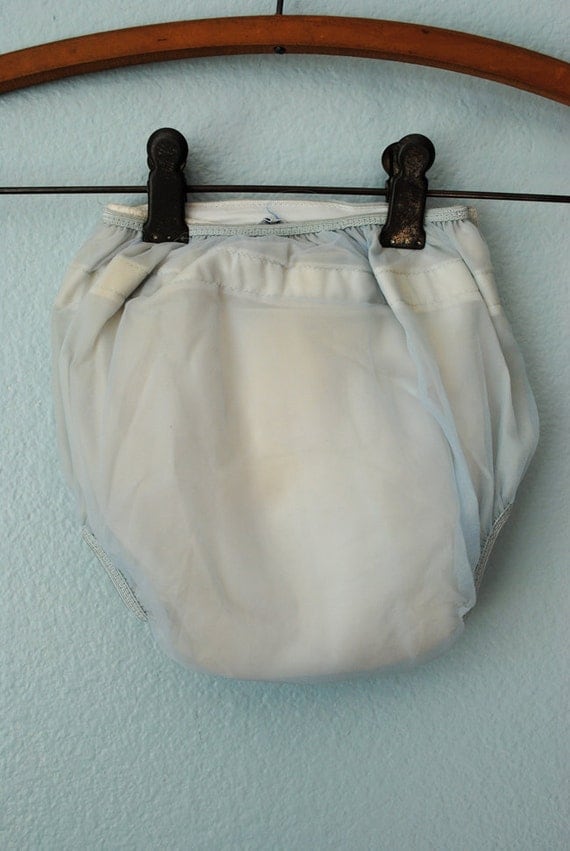 vintage baby boy cloth diaper and plastic liner