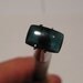 Indicolite Tourmaline cab ........ 11 x 7 x 3mm ........... 656