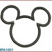 INSTANT DOWNLOAD Mickey Mouse embroidery design