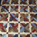 FREE SHIPPING til Sept. 30th Paddle Wheel Quilt in Civil War Reproduction Fabrics