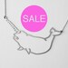 Stainless Narwhal Necklace