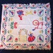 SALE Vintage Linen Little Red Riding Hood