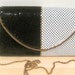 Vintage Black and white Aluminum Mesh Shoulder Bag - Clutch - 50% off with Coupon