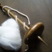 Primitive Style Bottom Drop Spindle 2.3oz. And Wool Roving Kit Free Shipping Great Gift Idea