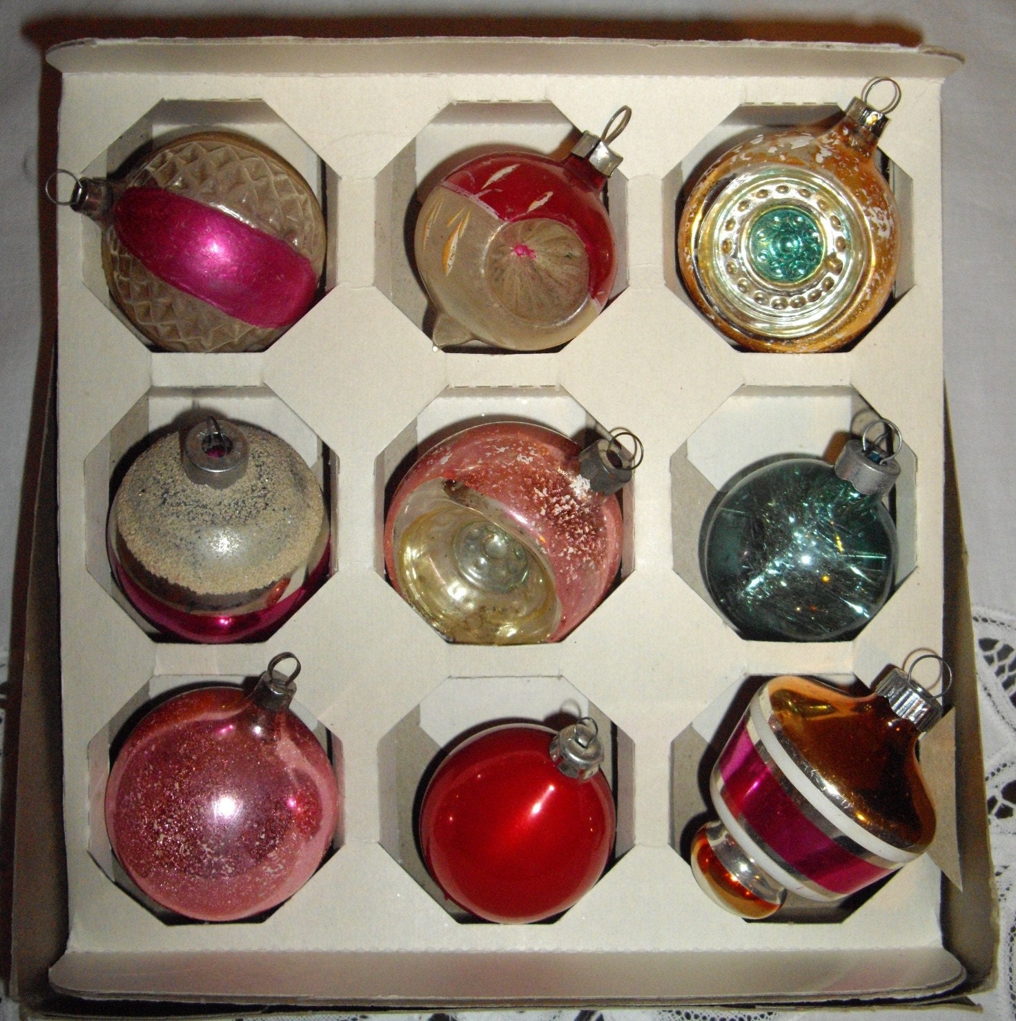 VINTAGE /ANTIQUE MERCURY GLASS CHRISTMAS by TreasureMeTwice