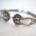 ORANGE BLOSSOM 1910 - Spoon Bracelet Antique Upcycled Silverplate - Silverware Jewelry