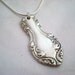 Spoon Pendant on a Necklace Wedding Bridesmaid Silverware Jewelry NEW CENTURY 1898