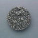 Silver Drusy Round
