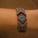 Aztec Pattern Embroidered Friendship Bracelet