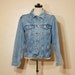 90 Jeans Jacket THE GAP Vintage Grunge Rocker Denim Large