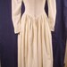 Vintage Dress 1940s WEDDING GOWN Sweet Demure Classic