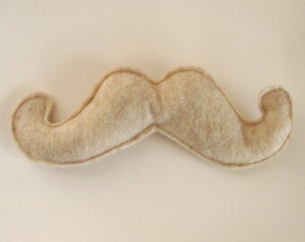 Cat Toy- The Wilford Brimley felt catnip mustache, cat disguise, funny cat toy, hipster cat toy, natural catnip, toys for cats, handmade