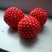 3 Tiny Polka Dot Catnip Balls cat toy