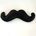 The Wilford Brimley felt catnip mustache cat toy