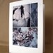 50% OFF Note card, blank - All That I Am - stationery, nostalgic, feminine