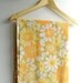 Vintage Fabric Retro Floral by littleteawagon on etsy
